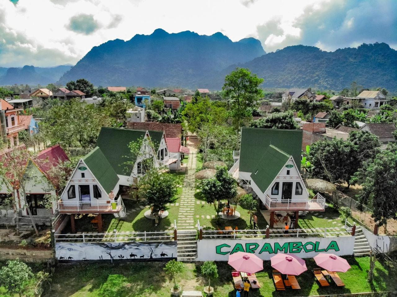 Carambola Bungalow Фонг Нха Екстериор снимка